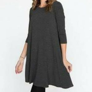 Agnes & Dora Modal Swing tunic 3/4 sleeve